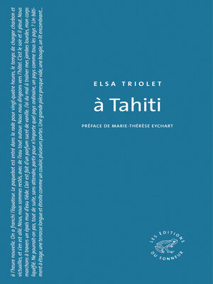 cover image of A Tahiti